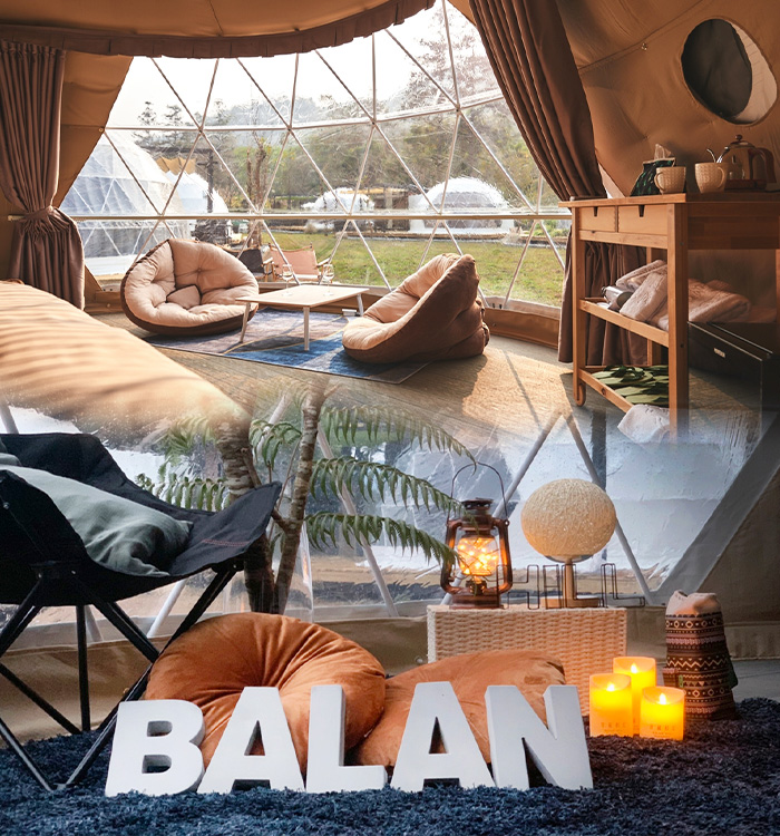 台灣奢華露營第一品牌峇嵐杉丘2日