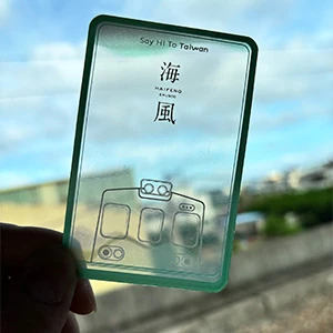 海風號車廂內裝近海湛藍色調