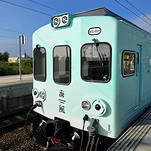 海風號列車窗外海景